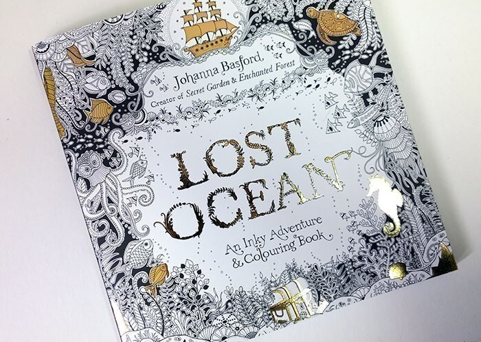 5. Lost Ocean: An Inky Adventure & Colouring Book