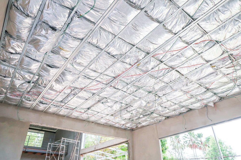 Superfoil roof insulation