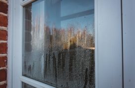Condensation,On,The,Windows,Strong,,High,Humidity,In,The,Room,
